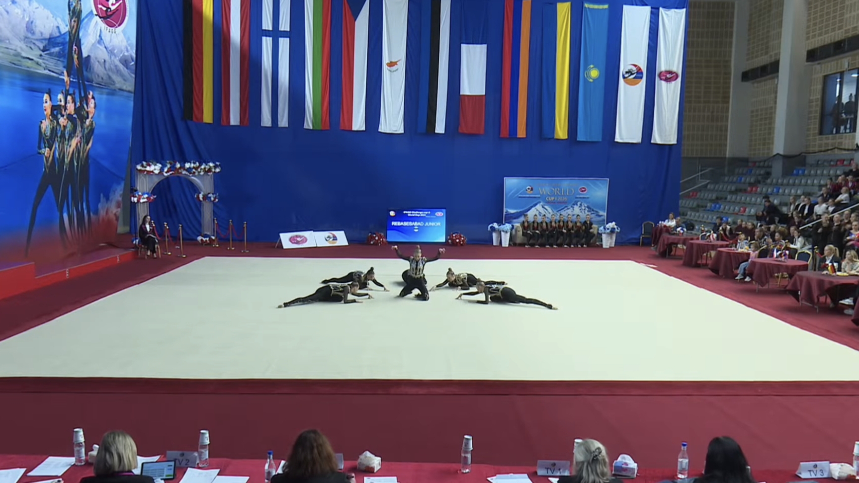 REBASESABAD Junior EST IFAGG World Cup І 2026 #aestheticstories #aestheticgroupgymnastics