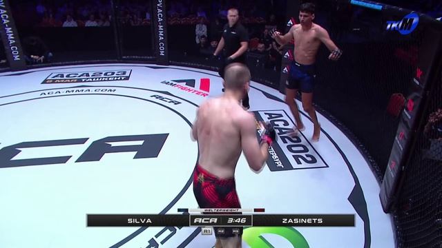 Победа мозырянина Дмитрия Засинца на турнире ММА «ACA 2011»