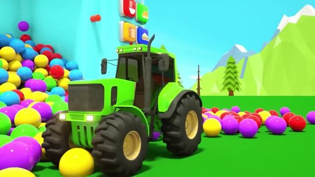 Мультики для детей - Колеса в автобусе Плыви под водой и спаси школьный автобус - Детские песенки