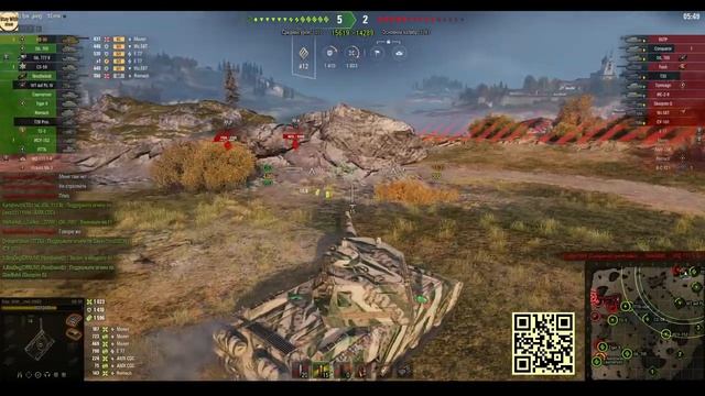 КВ-90. Карта Карелия. Мастер, Стальная стена, 4 фрага.