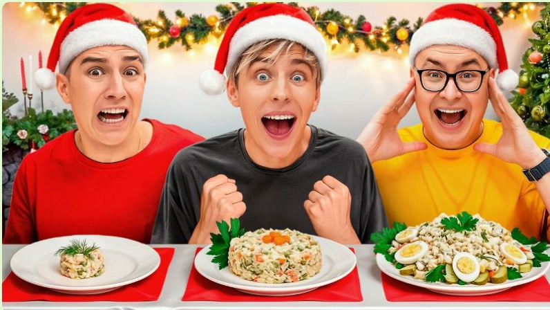 НОВОГОДНЯЯ БОЛЬШАЯ СРЕДНЯЯ ИЛИ МАЛЕНЬКАЯ ТАРЕЛКА ЧЕЛЛЕНДЖ со СТАРОЙ КОМАНДОЙ А4!