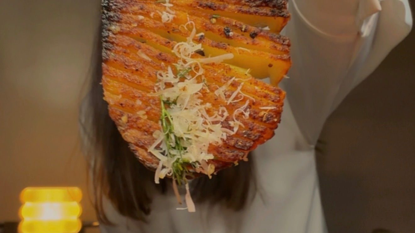 Очень вкусная ребристая картошечка 🥹