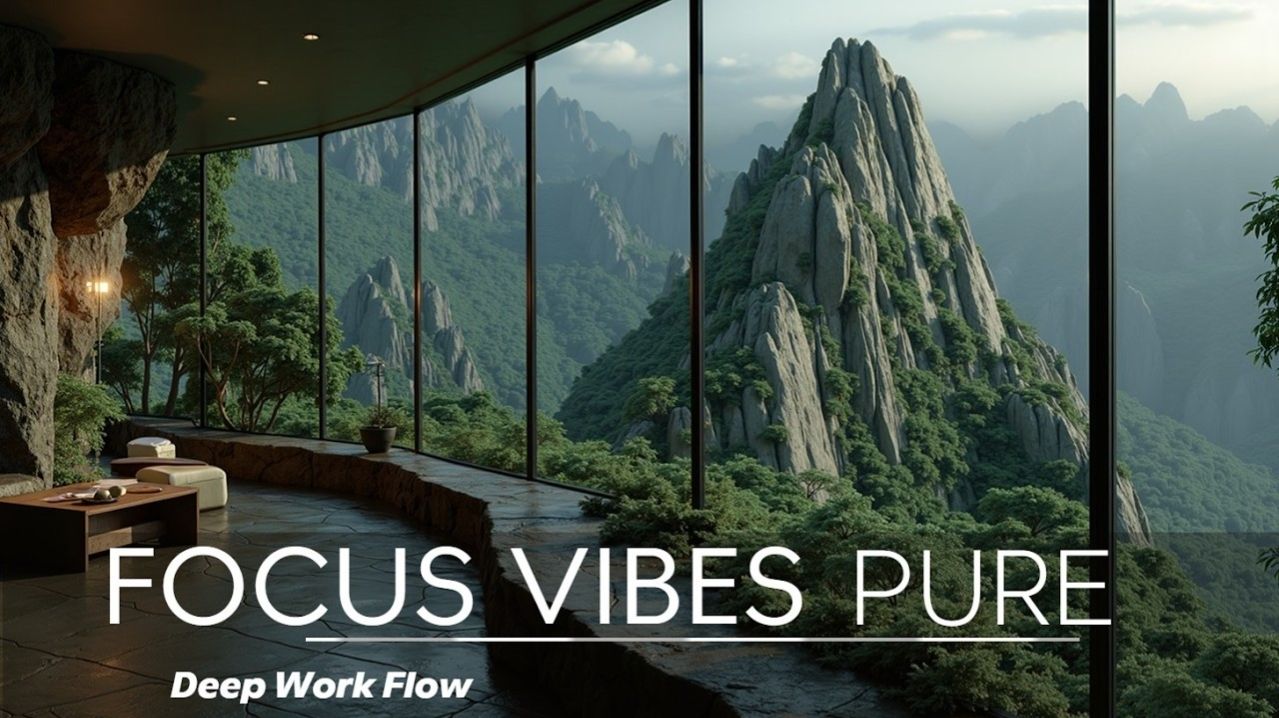 Deep Work Music  Minimalist Focus Ambient & Study Music For Concentration And Productivity