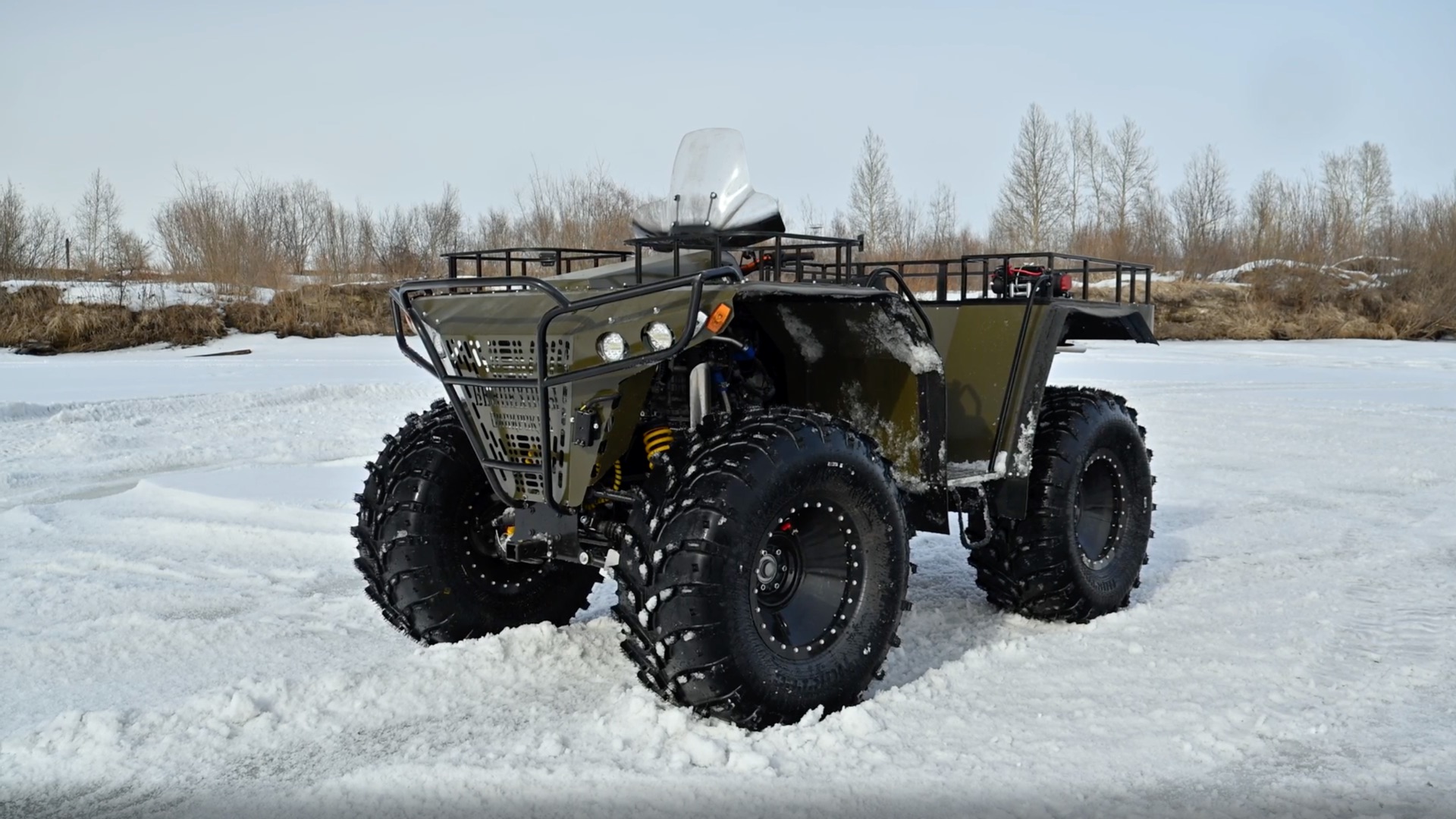 Вездеход шириной 2.10м: когда квадроцикл мал, а большой вездеход не нужен|ПРОФИ Сибирские вездеходы