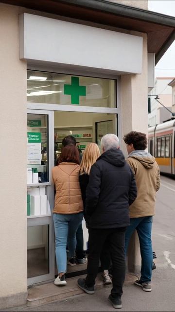 Жизнь в ожидании: очереди у аптек становятся нормой #забота #ожидание #проблемы