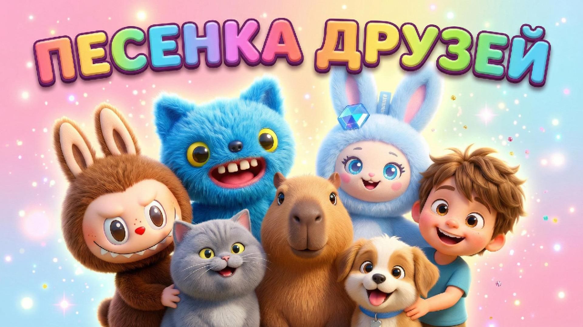 🎶✨ ПЕСЕНКА ДРУЗЕЙ | Весёлый мультфильм для детей ✨🎶