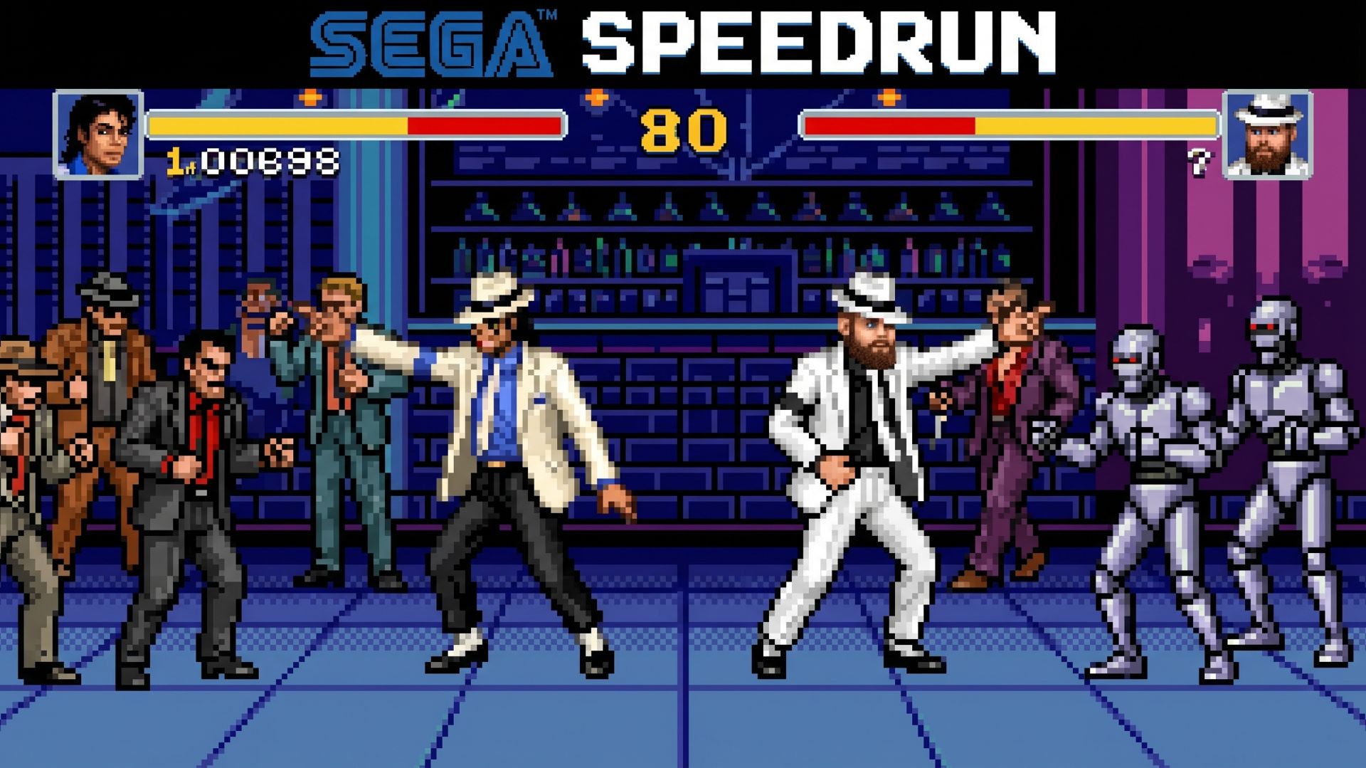 Michael Jackson’s Moonwalker►Мировой рекорд(18м 17с )►Обзор на Speedrun►SEGA