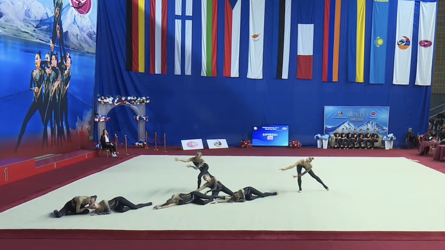 ЭКСПРЕССИЯ IFAGG Russia IFAGG World Cup І 2026 #aestheticstories #aestheticgroupgymnastics
