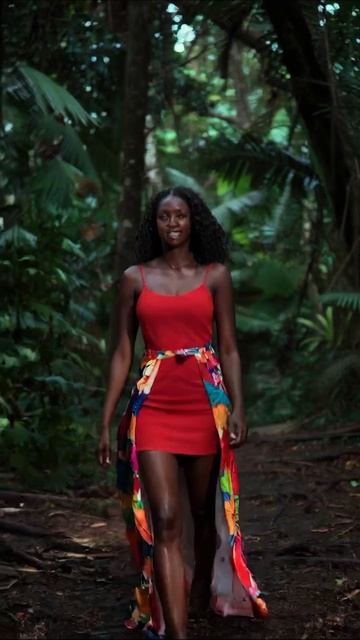 Женская сила в джунглях #мода #природа #путешествия