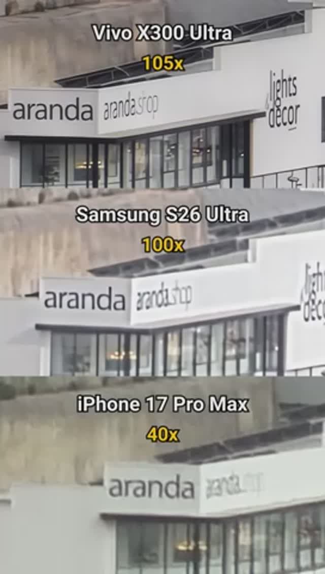 Vivo X300 Ultra Vs Samsung S26 Ultra Vs IPhone 17 Pro Max: Зум Тест Камер! 😲