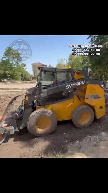 Виброплита для мини-погрузчика  / +7 916 224-39-88 / +7 (999) 991-27-90 / титан-решения.рф