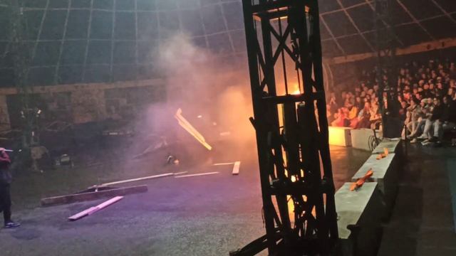 Сквозь горящие преграды   Нитро Цирк Руслана Усеинова  Гастроли в г  Тула  2026 г