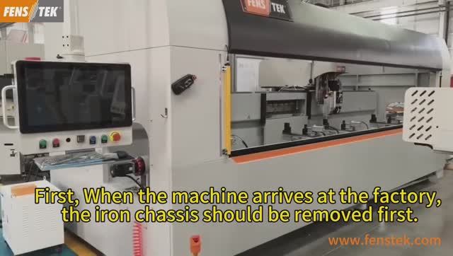 #процесс установки лазерного обрабатывающего центра Fenstek T200L. #фрезерный станок с ЧПУ