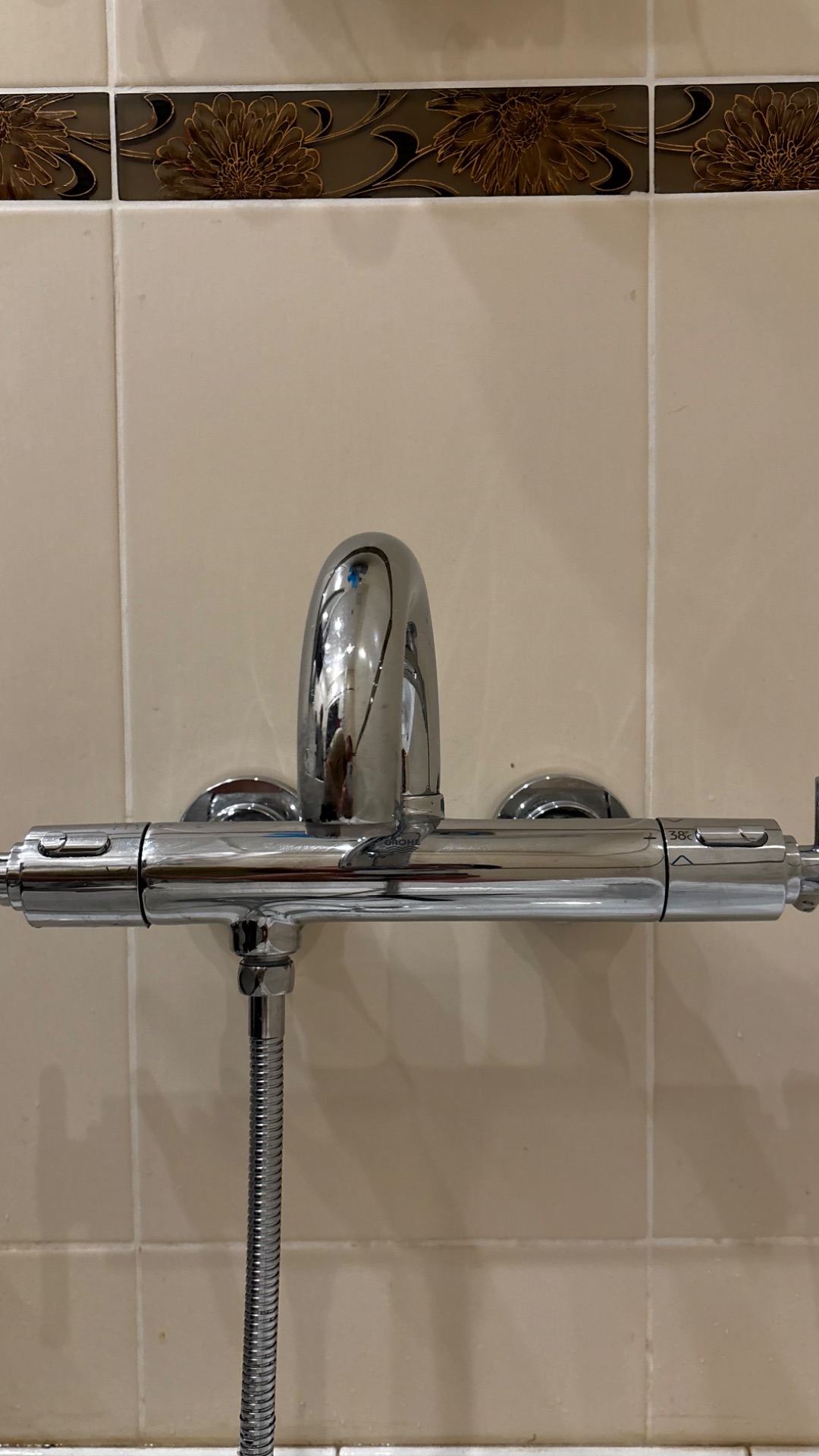 Ремонт термостатического смесителя Grohe