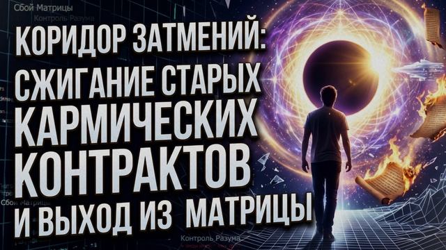 Коридор затмений: сжигание старых кармических контрактов и выход из матрицы