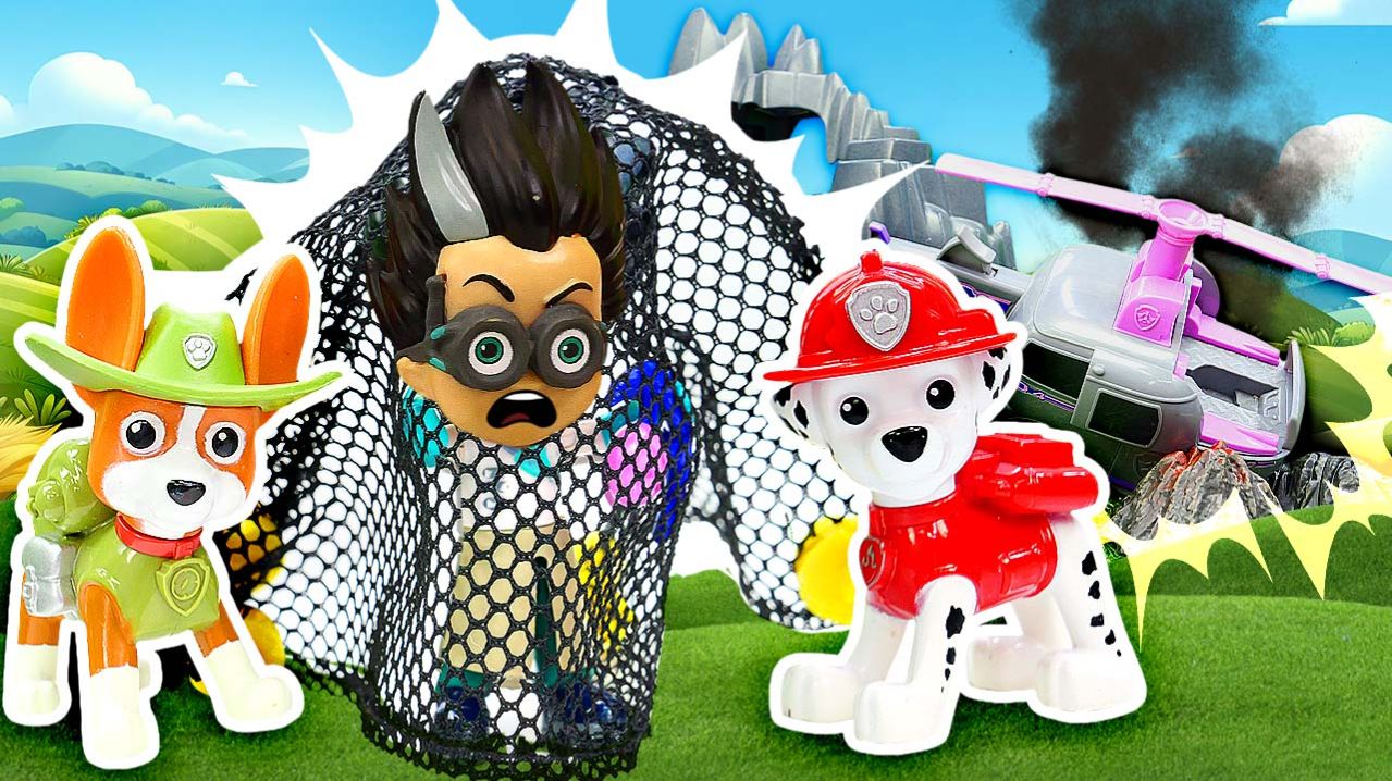 Камнепад и спасение Эверест: Щенячий Патруль спешит на помощь!