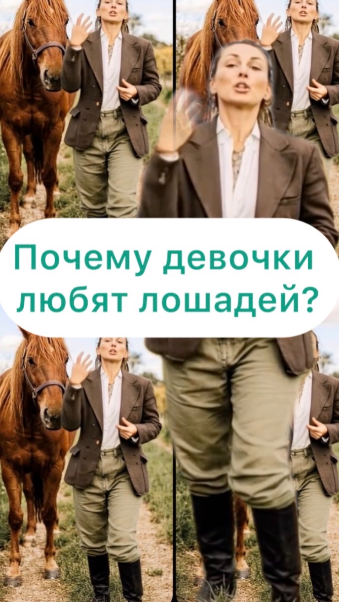 Почему девочки любят лошадей
