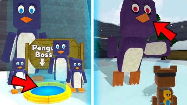 Секретный босс-пингвин! /Прохождение игры Super Bear Adventure