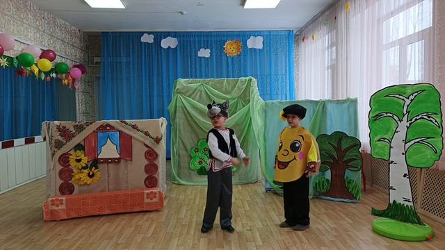 сказка _Колобок - лесной артист_