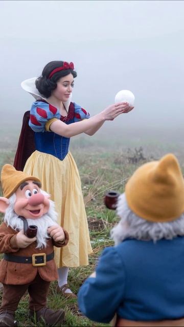 Снежные приключения Белоснежки #Белоснежка #гномы #приключения