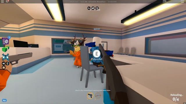 Jailbreak Русская Мафия #1 За пончиками, Роблокс боевик