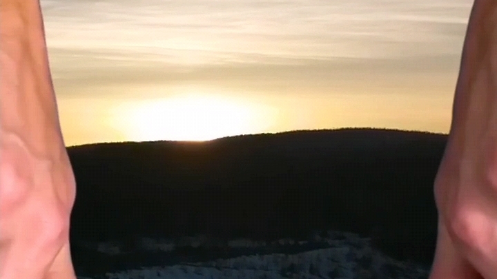 СЕВЕРНЫЙ РАССВЕТ! ПРИРОДА НЕ ИМЕЕТ ГРАНИЦ КРАСОТЫ! #красота #рассвет #природасеверногокрая #величие