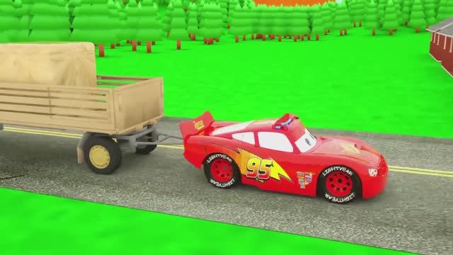 Вагоны поезда перевозят животных на ферму знакомство с животными, в том числе с лошадьми и собаками