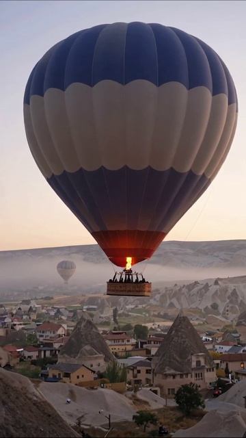 Полёт на воздушном шаре над волшебной природой #воздушныйшар #приключение #Каппадокия