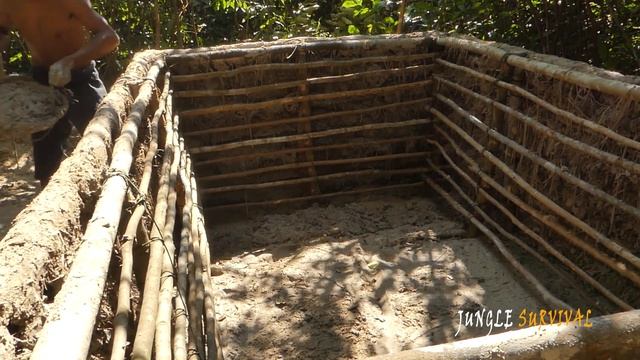 Build Above Ground Pool On Top The Most Secret Underground House - (PV)