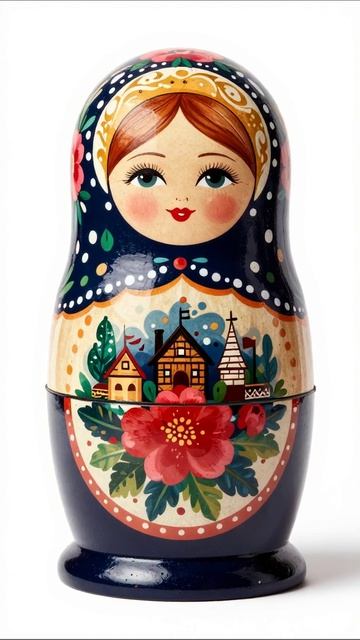 Традиции, потерянные в времени #матрешка #ностальгия #прошлое