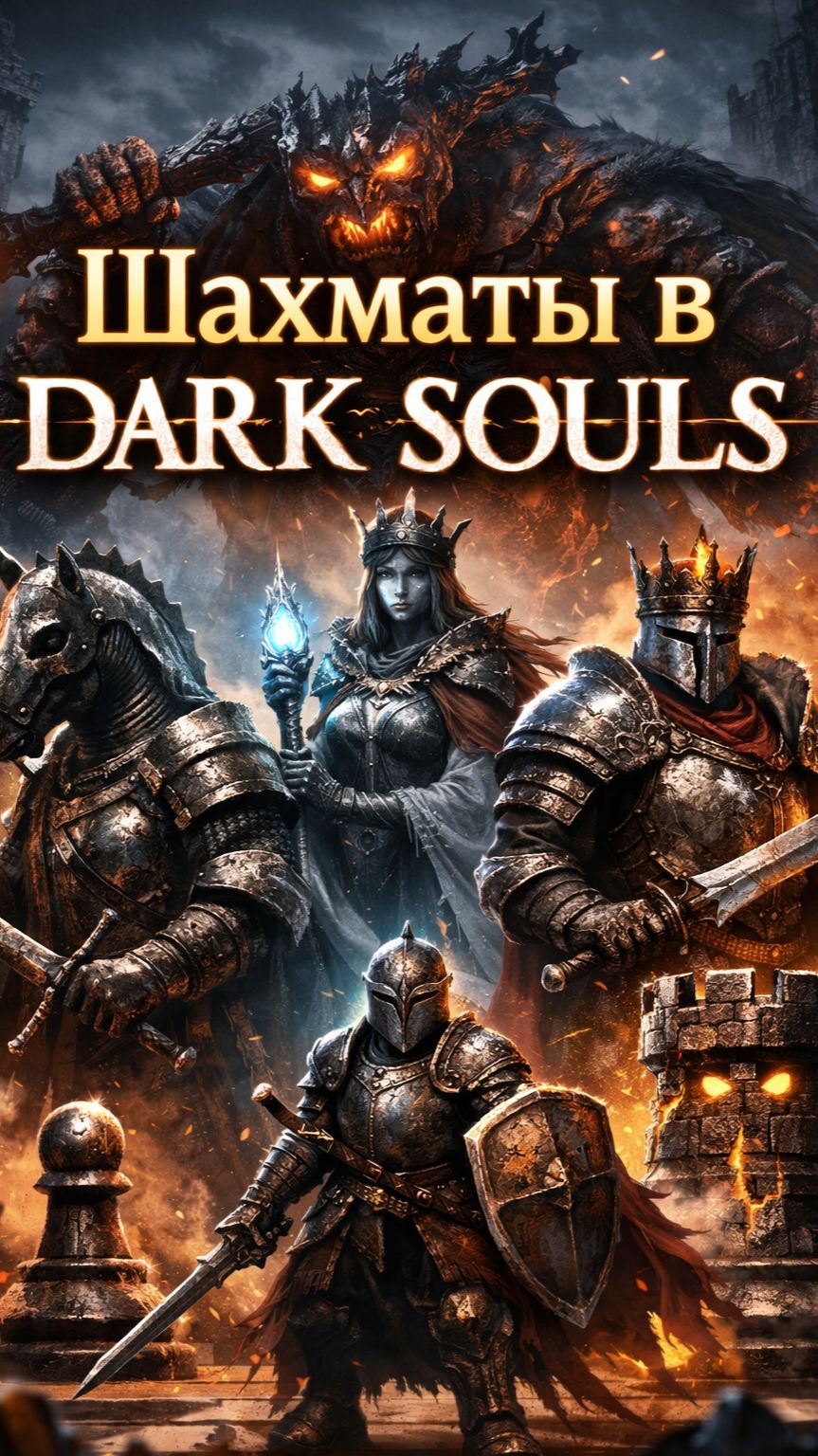 DARK SOULS СМЕШАЛИ С ШАХМАТАМИ