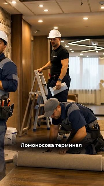 На ремонт бизнес-зала «Комфорт