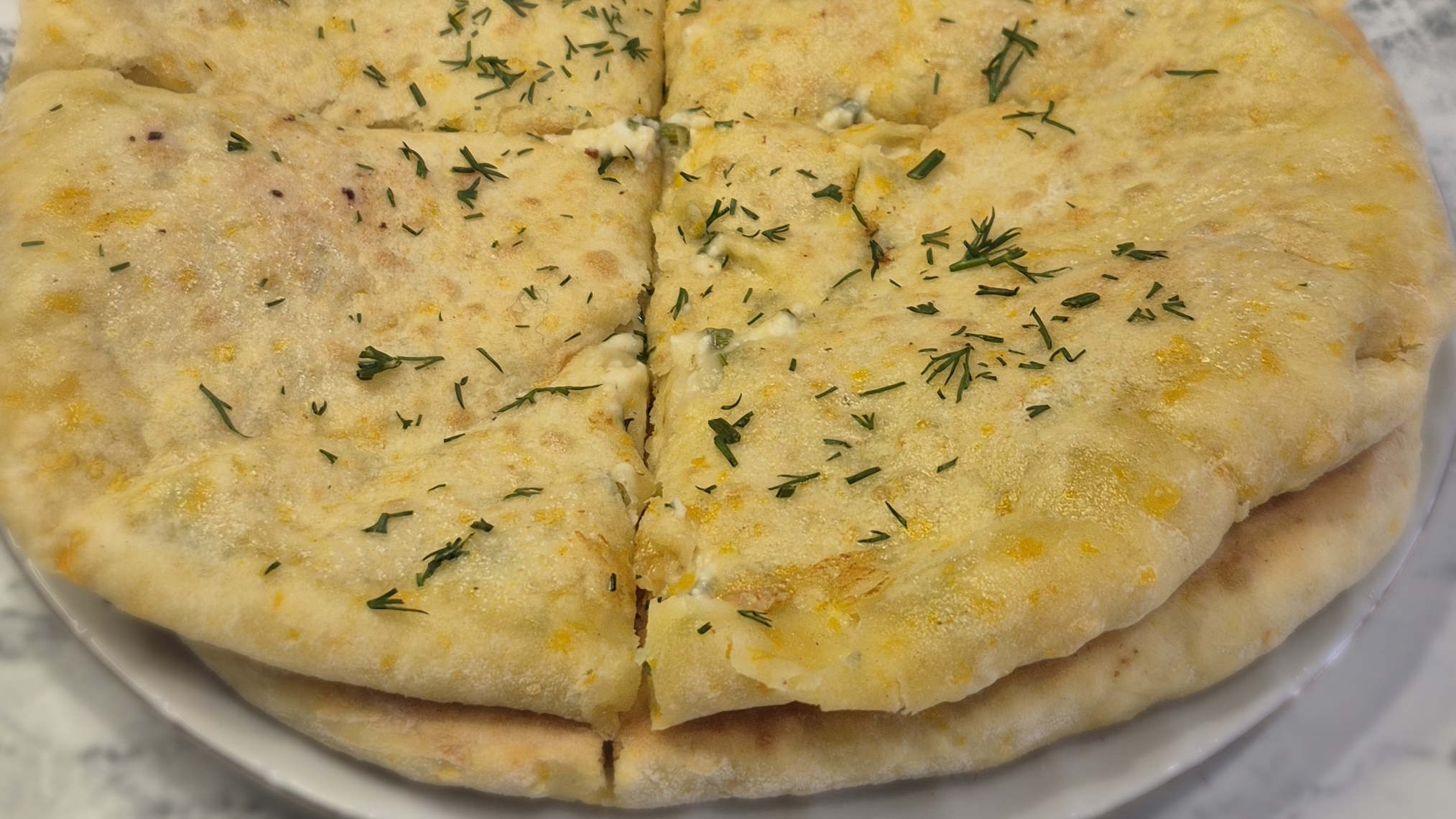 Тыквенные лепёшки на кефире с творогом и сыром#рецепты #тыквенныелепешки #домашняявыпечка #простыере