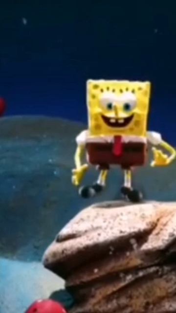 Губка Боб любит танцевать — и умеет это делать.