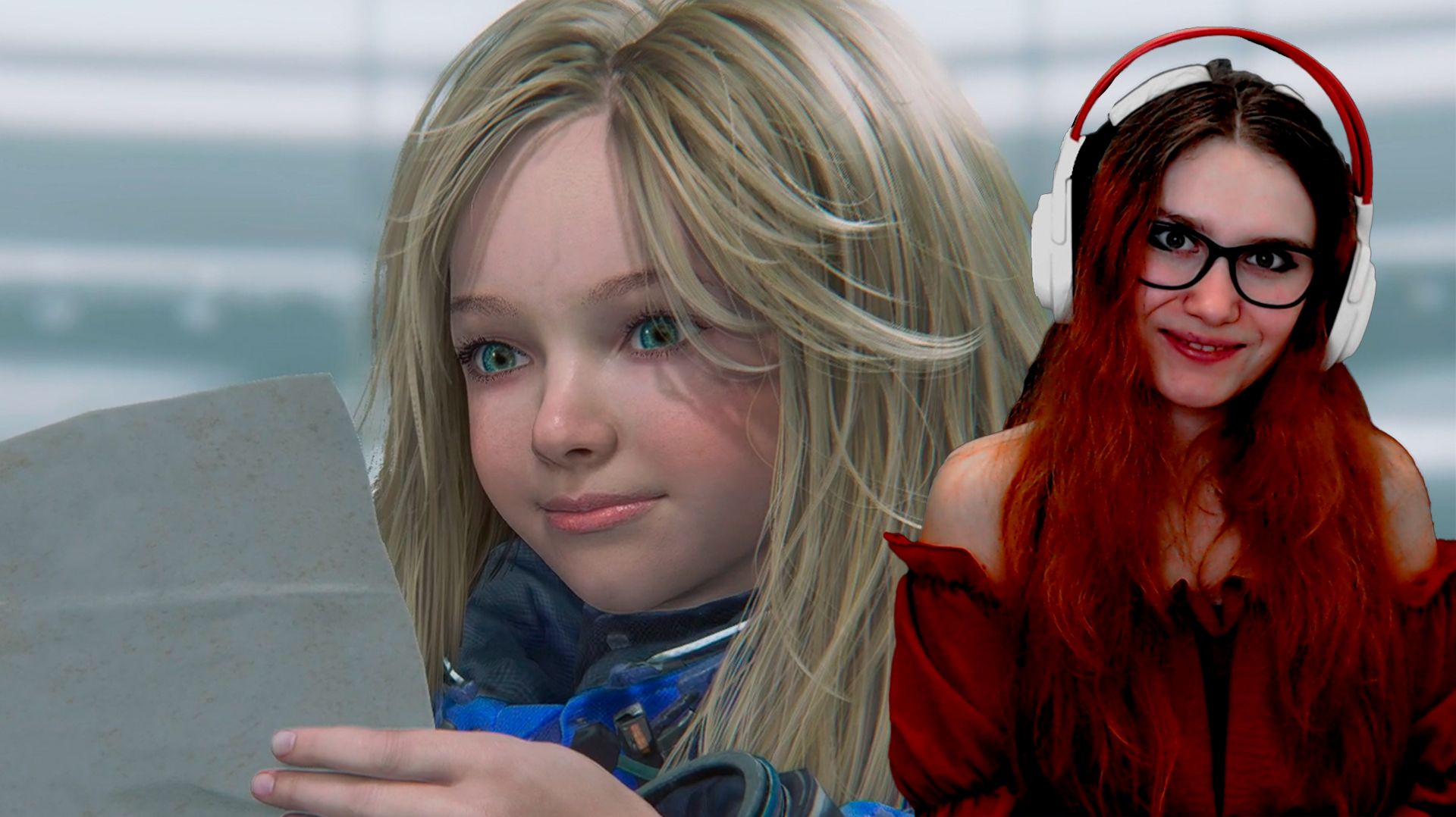 Маленькая девочка на плечах ✮ PRAGMATA Demo ✮