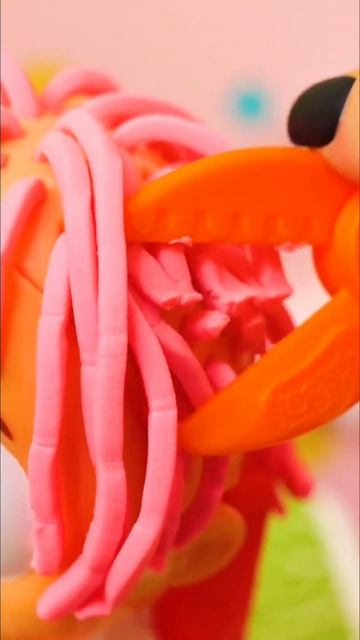 Свинка Пеппа лепит из Play-Doh! Сумасшедшие прически  #игрушки #peppapig #длядетей