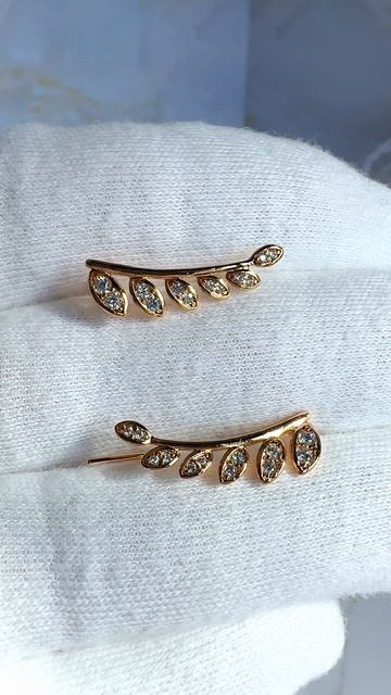 Серьги-клаймберы 