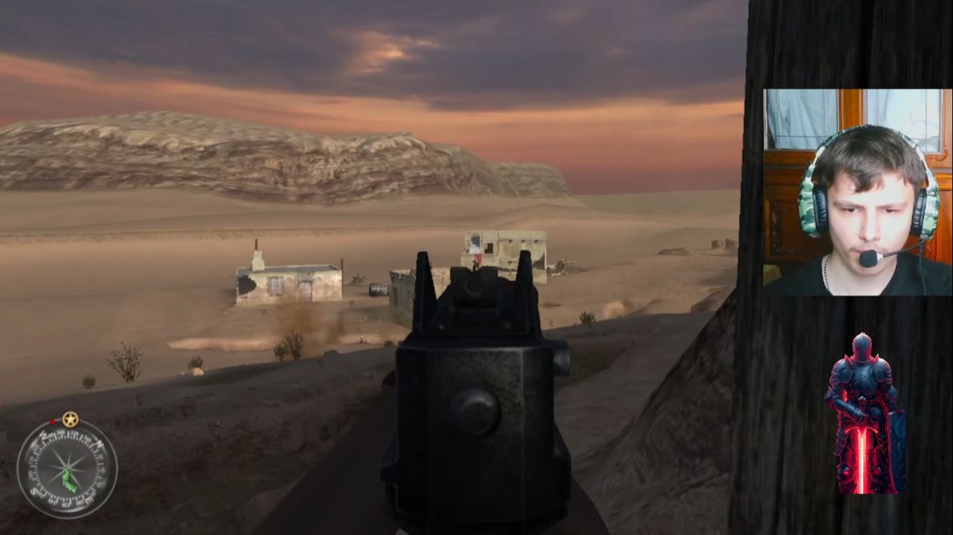 тёмный рыцарь прошёл 3 голову  Операцыя Сверхбросок в Call Of Duty.2. 3 серия.