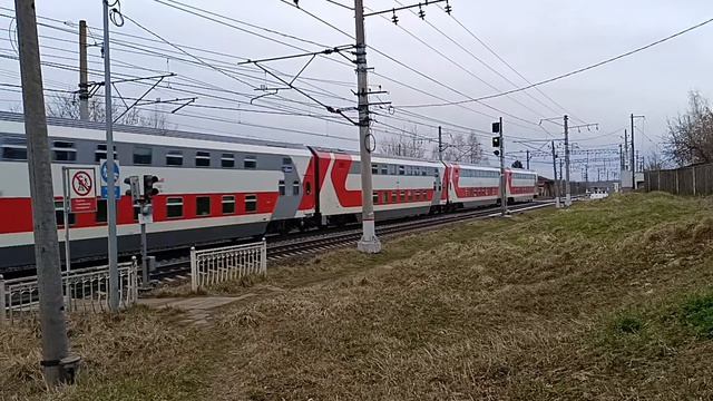 ЭП20 с поездом Самара Санкт-Петербург