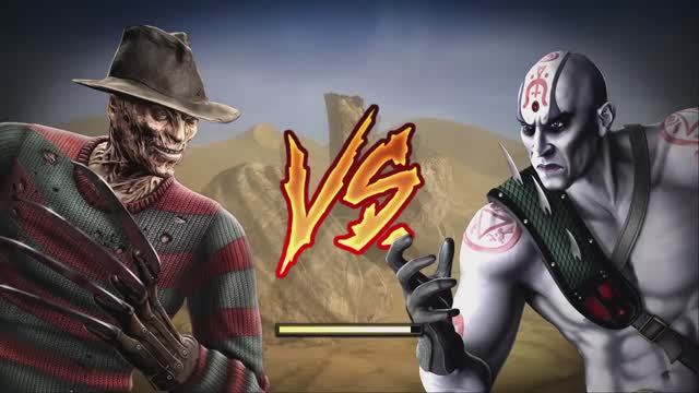 Mortal Kombat 9 - Фредди Крюгер Vs Куан Чи. Фаталити
