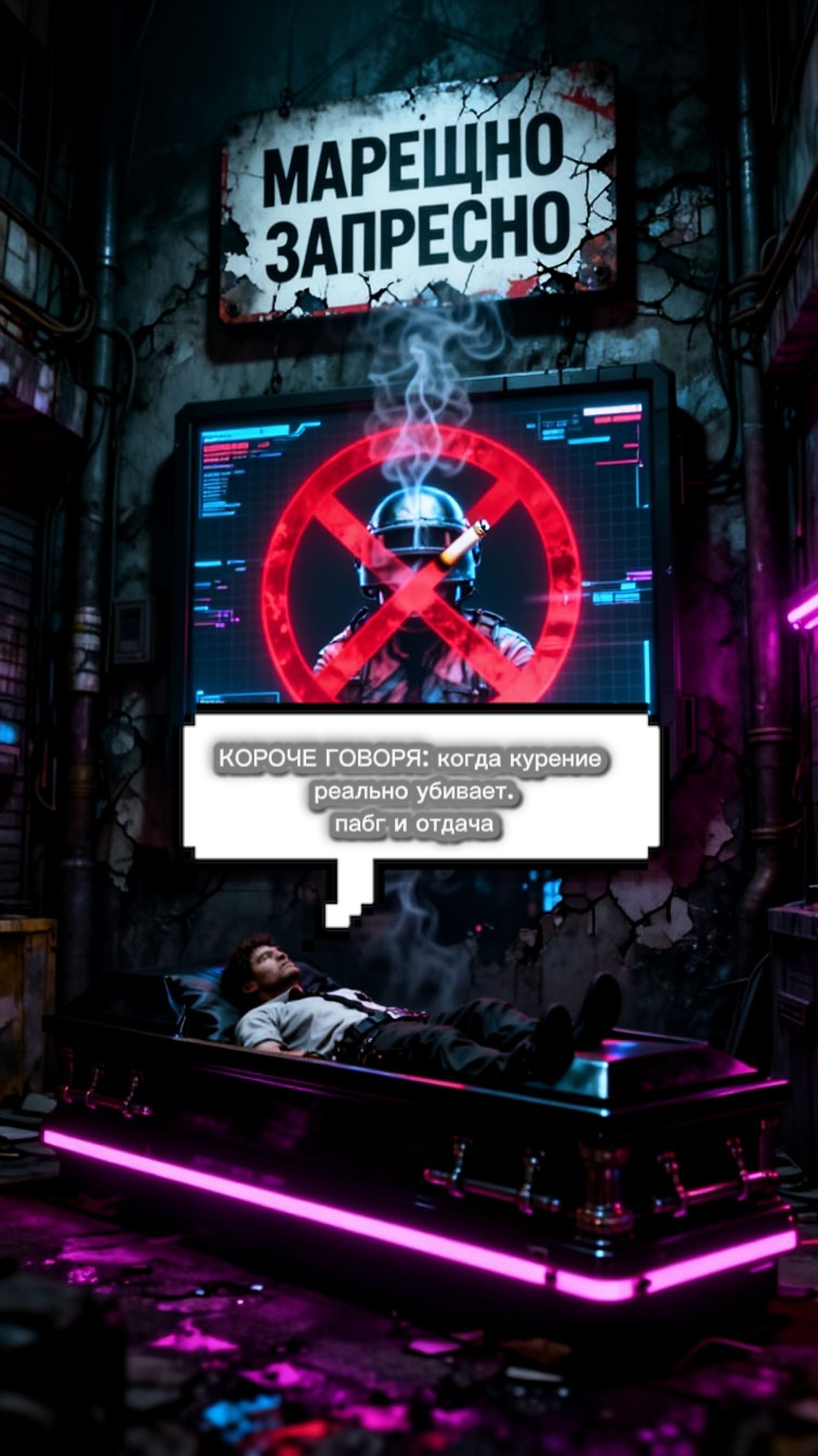 короче говоря когда курение убивает и пабг отдача