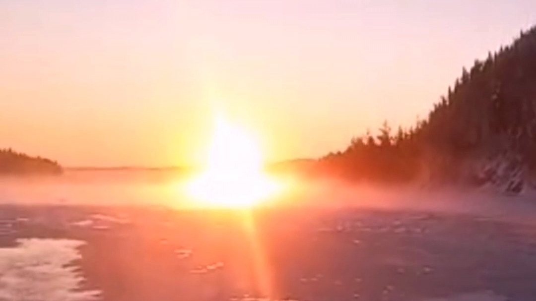 УТРО ПРОСЫПАЕТСЯ!!! ВЕЛИЧЕСТВЕННЫЙ ВОСХОД СОЛНЦА! #солнце #природасеверногокрая #природа #weather