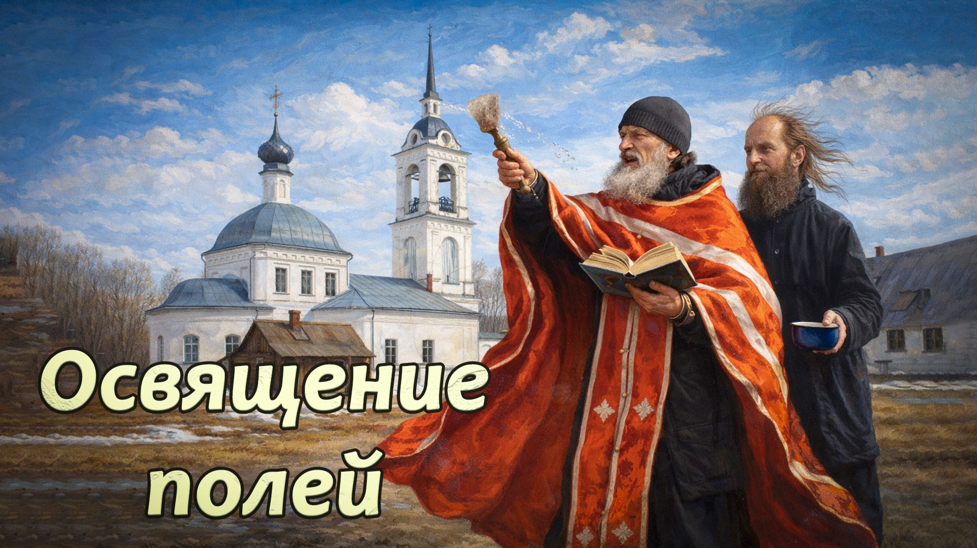 Освящение полей в Георгиевском