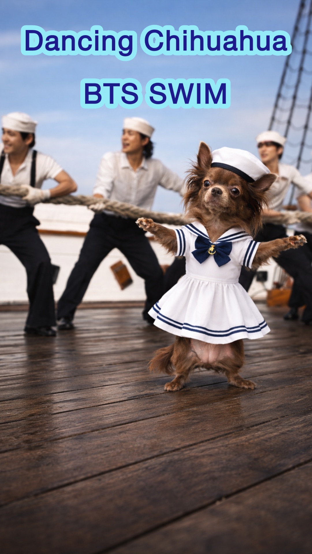 Чихуахуа Грейс зажигает под Swim от BTS
