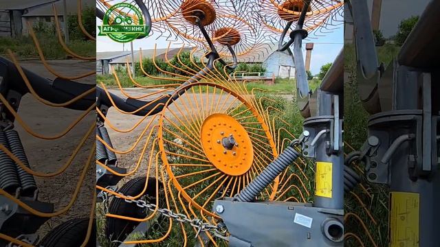 Грабли колесно-пальцевые серии 