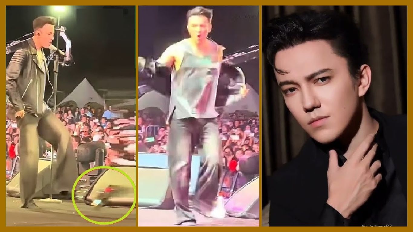 У ПЕВЦА СЛОМАЛСЯ МИКРОФОН. СБРОСИОЛ ОБУВЬ (ДИМАШ)