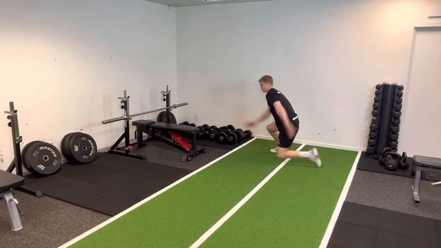 Lateral Rocker Lunge Sprint Start | Спринт-старт через боковое выталкивание с колена