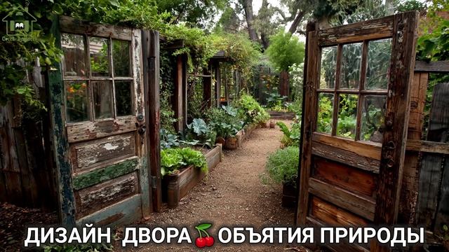 Дизайн двора дачи и сада 🌳 в объятиях природы идеи для вдохновения (73)