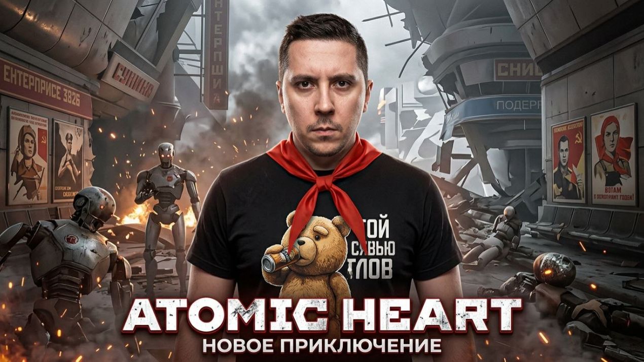 Atomic Heart - СССР, которого не было. Проходим игру в первый раз, вместе с чатом🔥Стрим 6.
