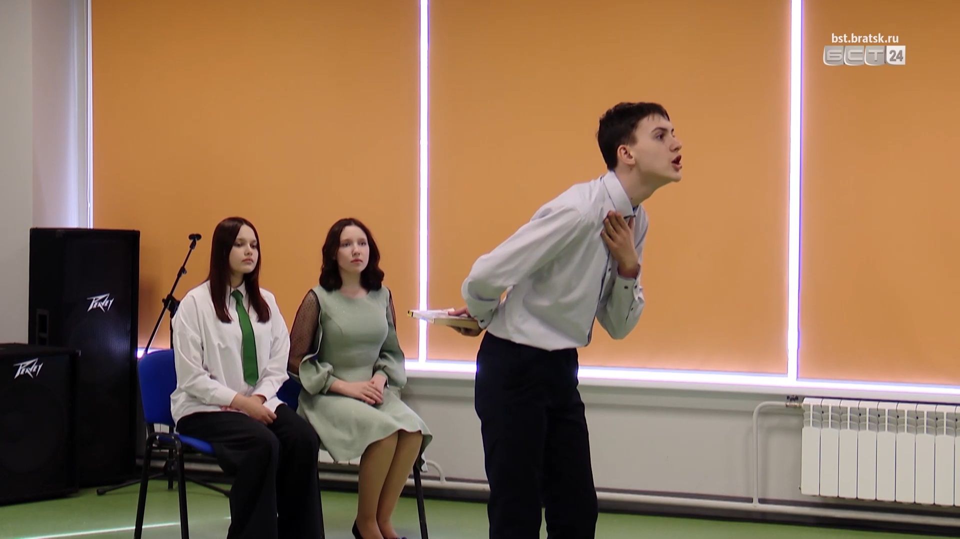 Спектакль «Библиотека. Ожившие страницы» представили в Центральной библиотеке Братска